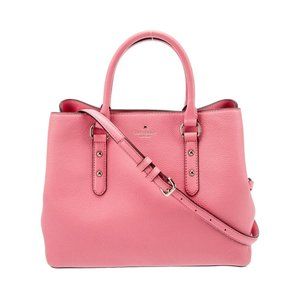 Kate Spade New York Top Handle Pink Leather Bag
